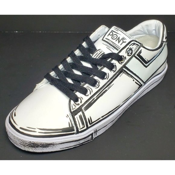 Pony Custom TopStar "Comic Style Design" Size Men 8.5 Women 10.5 New  410430 14W - Picture 7 of 12